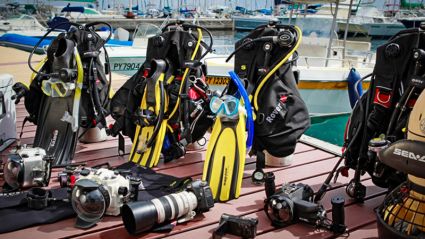 Tahiti Dive Management Equipment